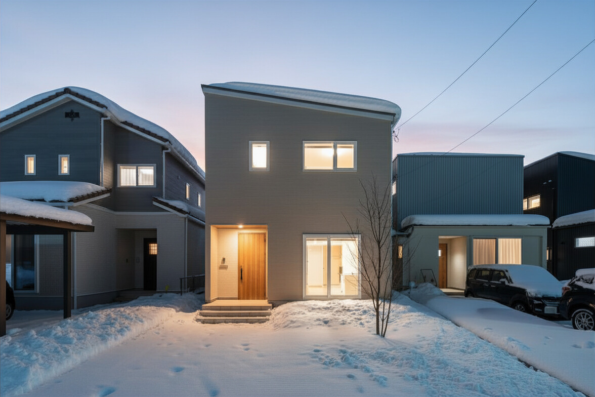 大きな吹抜がつなぐ 暮らし広がるフリースペースのある家