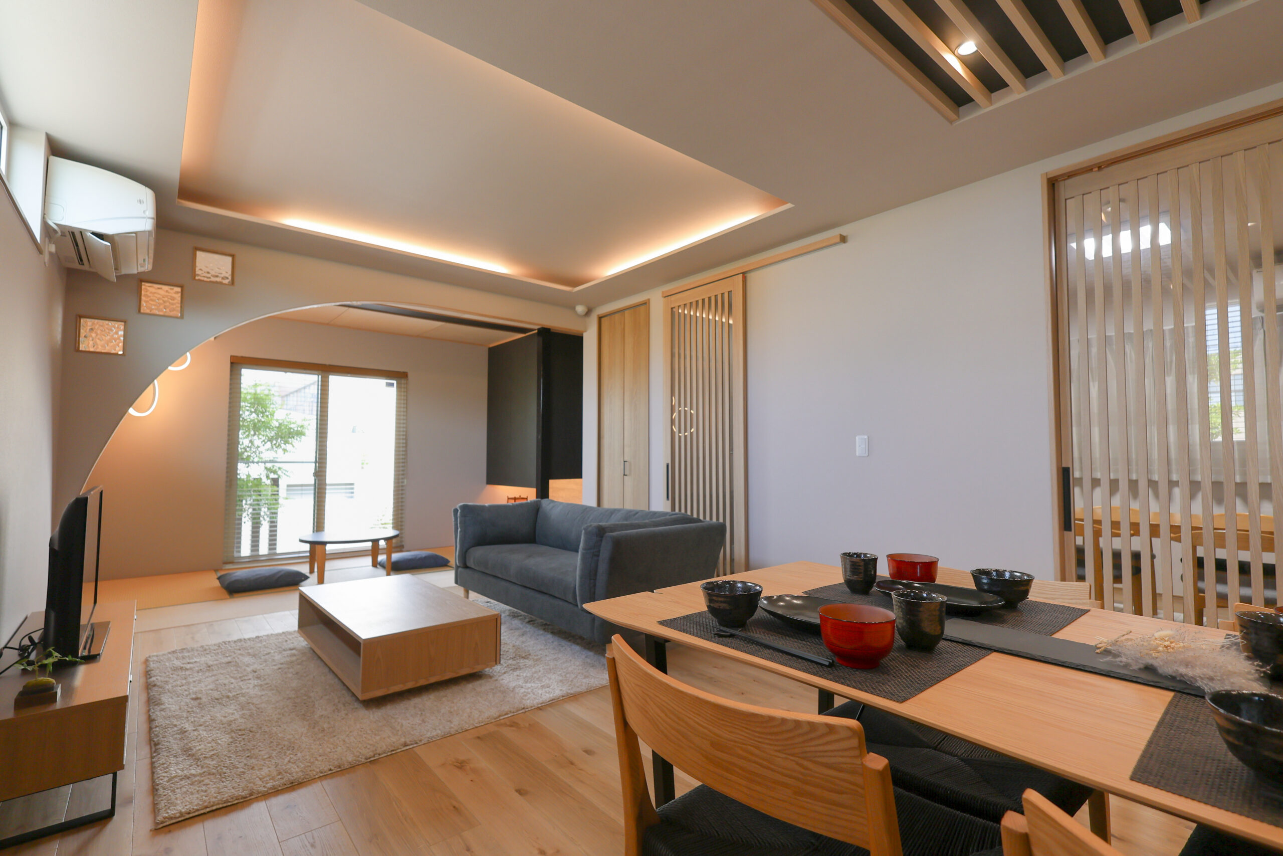 《金沢市鞍月》22坪×平屋モデル