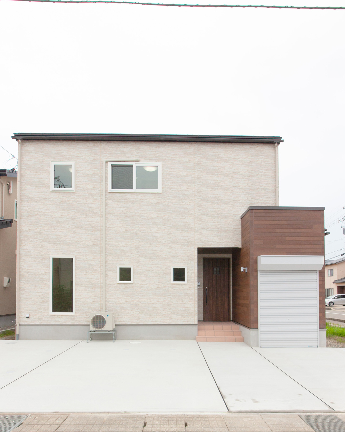 インナーガレージのあるお休みが楽しみなお家