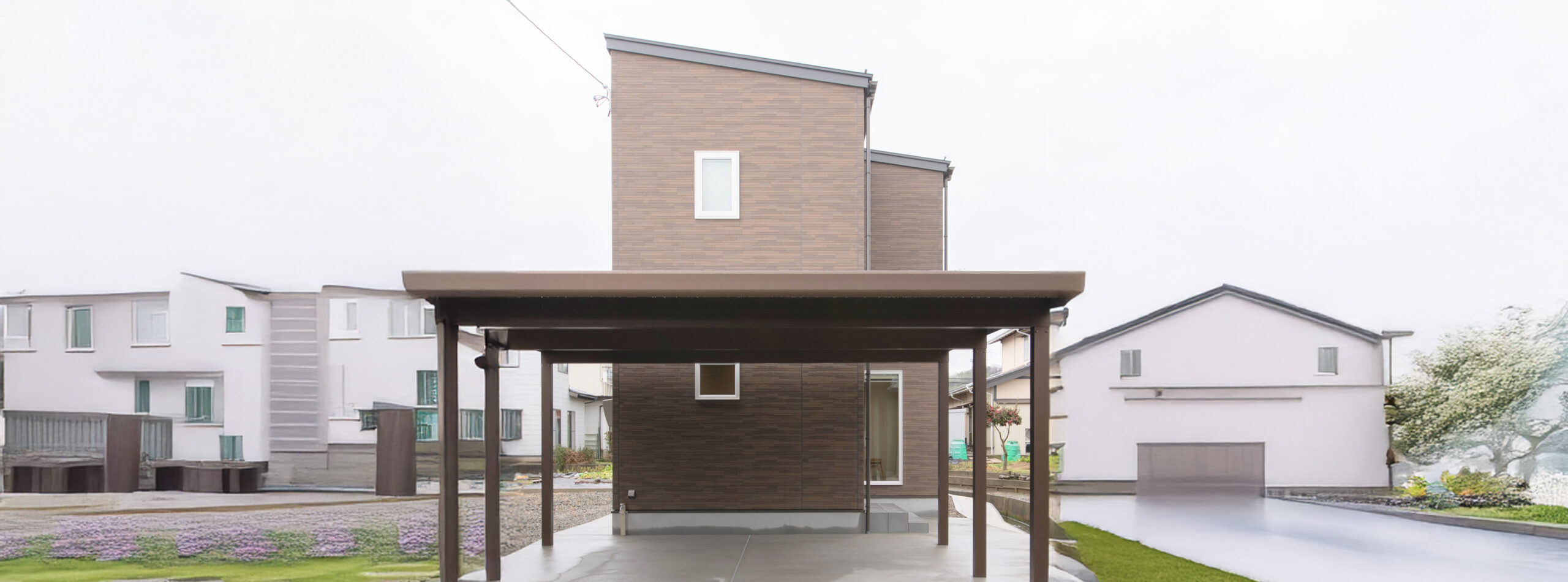 コンパクトなのに開放感にあふれたお家