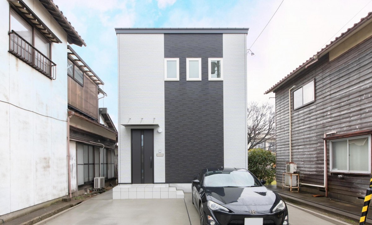 床や建具を白でまとめたプライベート時間を充実させる家