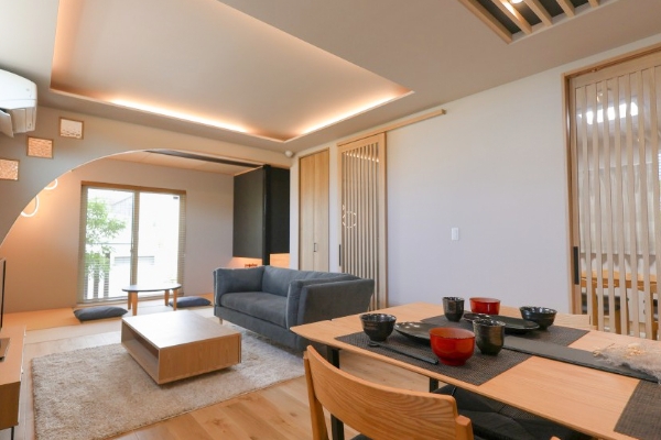 《金沢市鞍月》平屋モデル