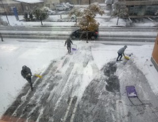 四輪駆動で感謝!