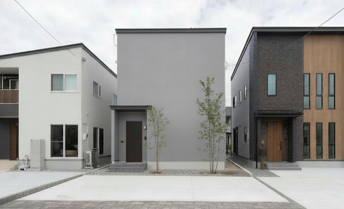 家族の好きなヴィンテージを形にしたお家