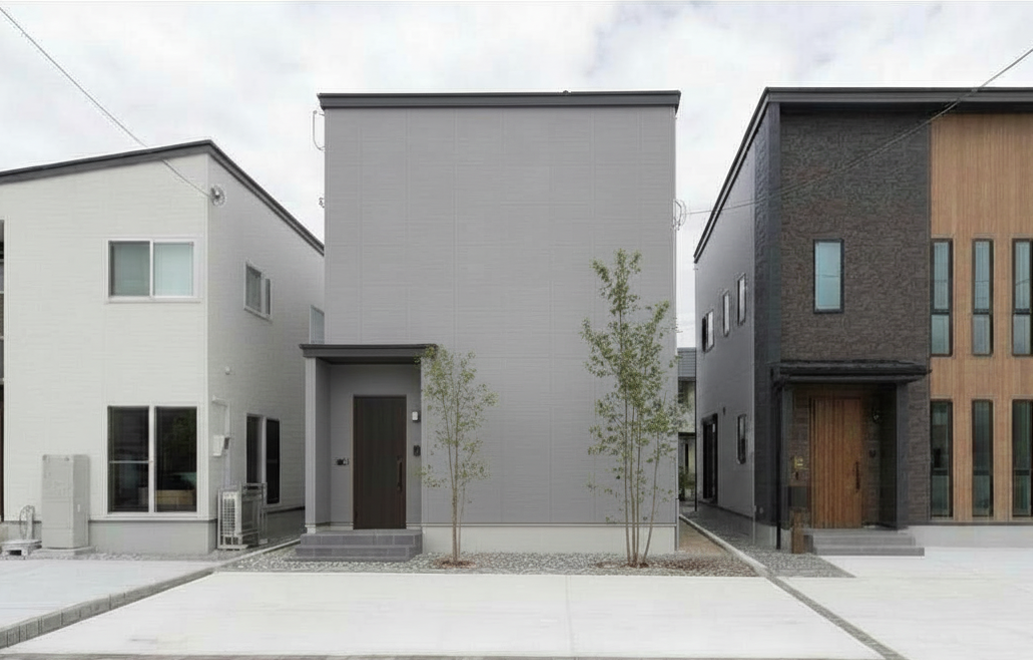 家族の好きなヴィンテージを形にしたお家