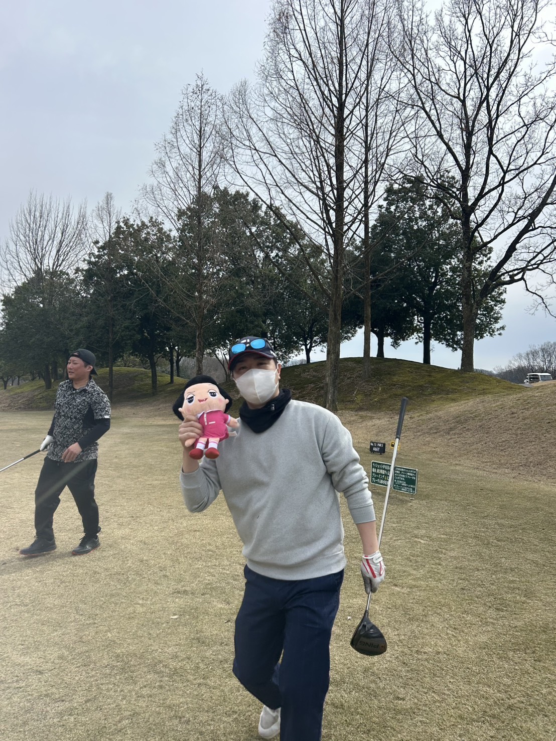 花粉！！ゴルフ！！！