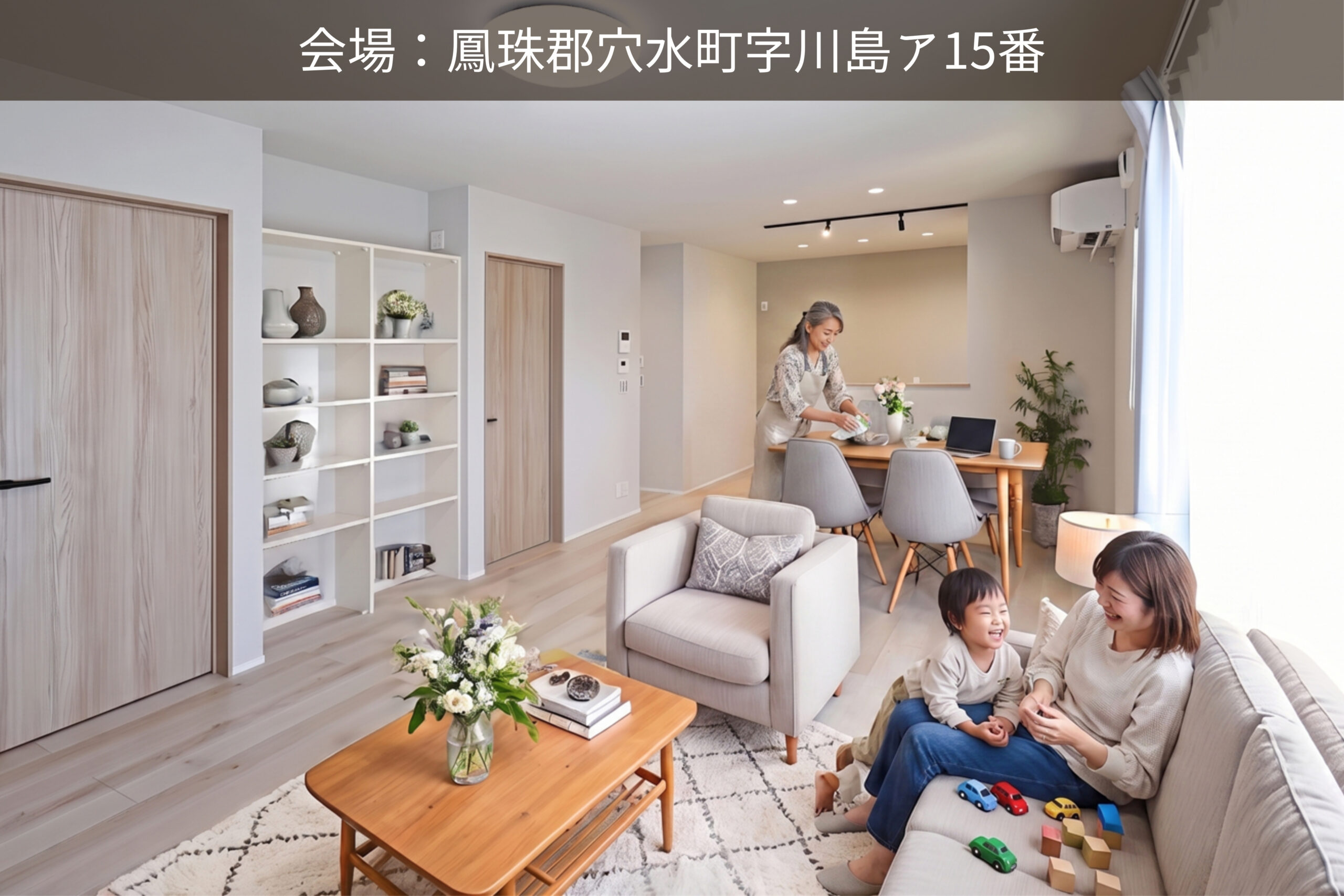 夫婦ふたりに、”ちょうどいい”平屋暮らし