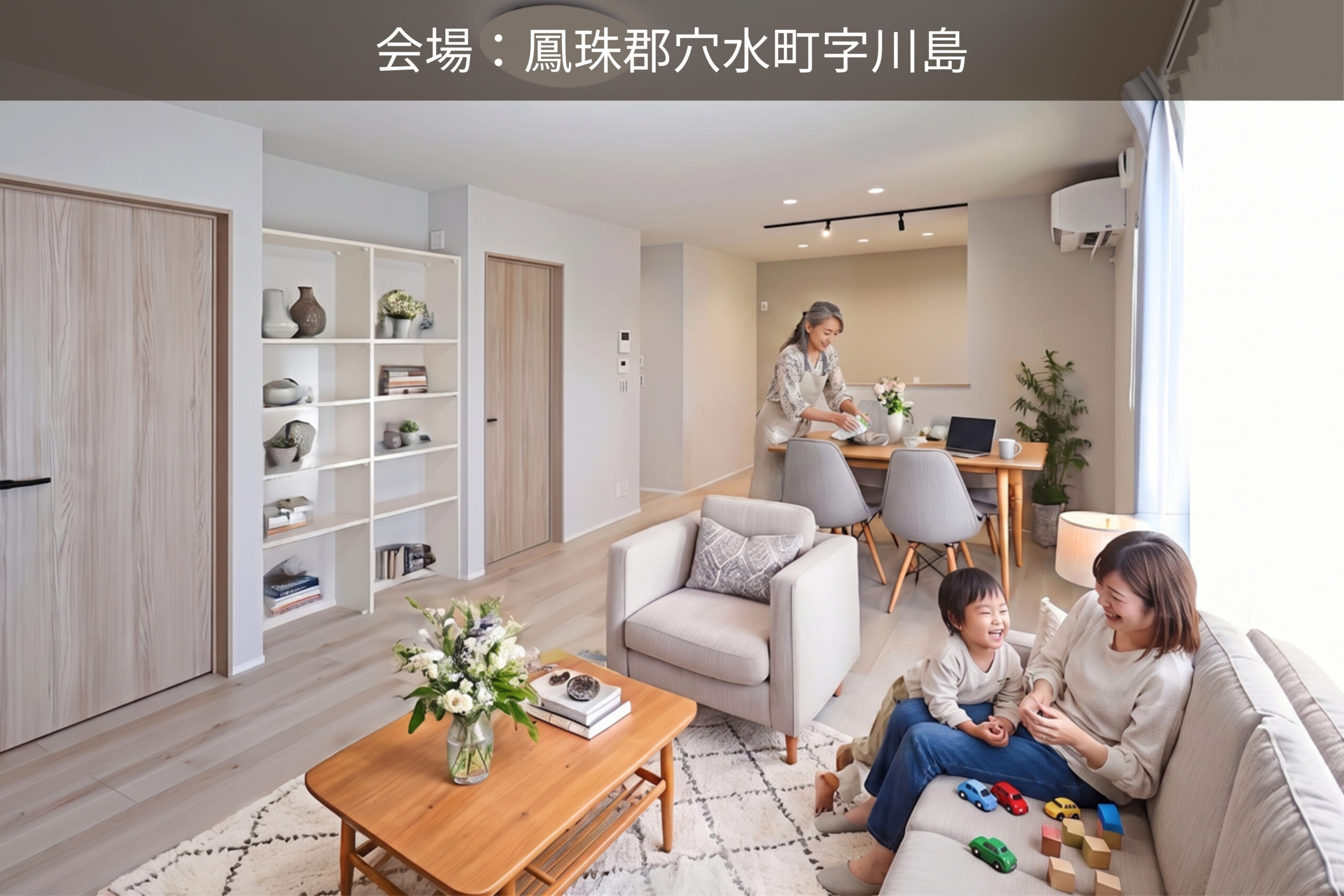 夫婦ふたりに、”ちょうどいい”平屋暮らし