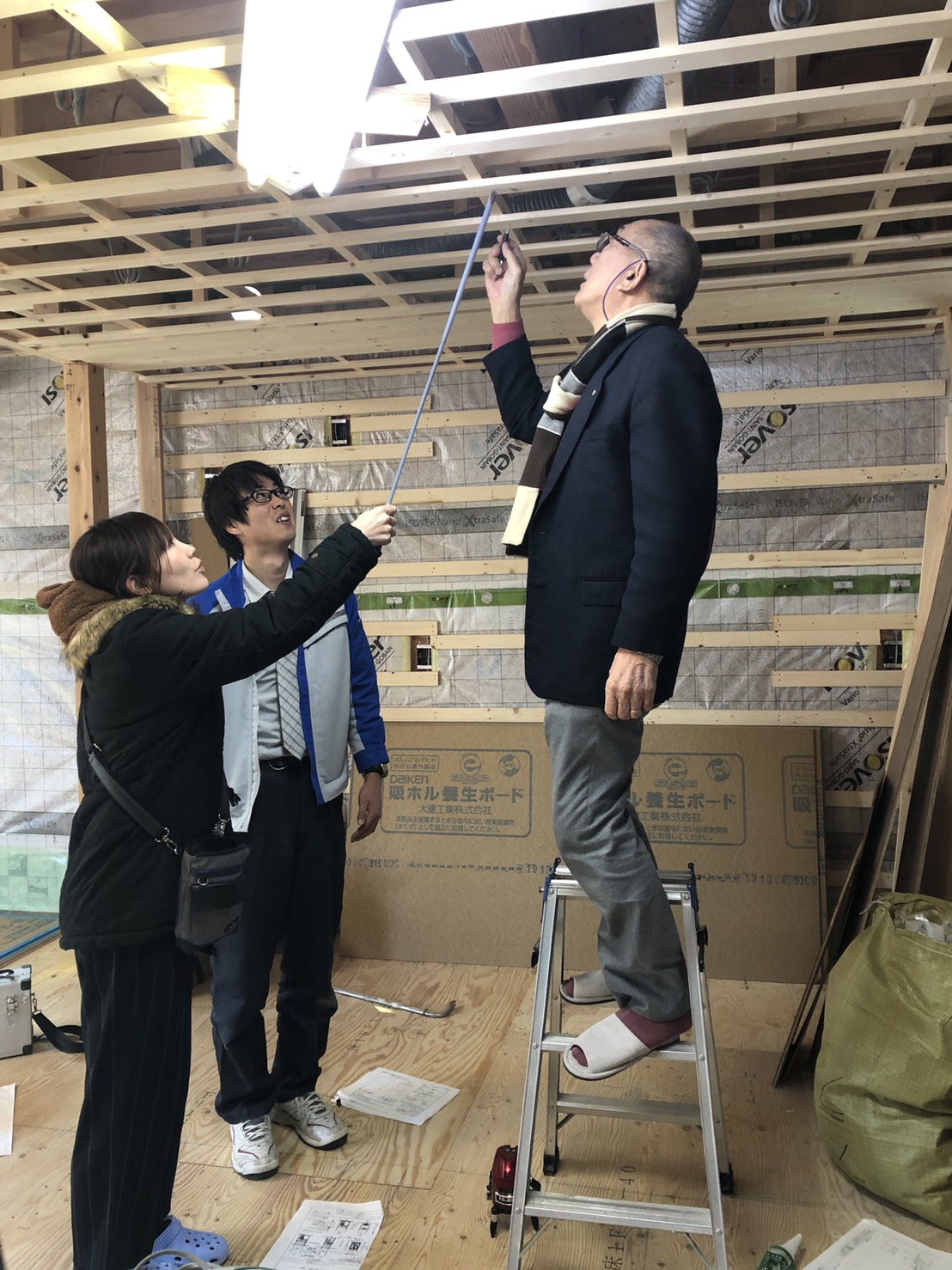 今日は雑務と現場回り